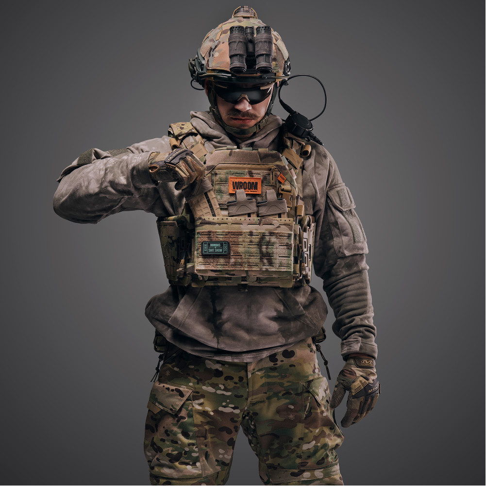 Бронежилет 6-го класу GHOST GEN5 PRO V1+ з балістичний захист 2-го класу. Колір Мультикам/MultiCam USA