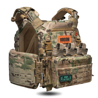 Kamizelka balistyczna klasy 6 GHOST GEN5 V1 z plakardem na AK/AR. Kolor Multicam/MultiCam USA