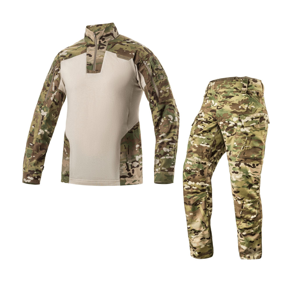 Комплект форми WroomxCombator: тактична сорочка + штани GEN II Twill USA. Колір Multicam