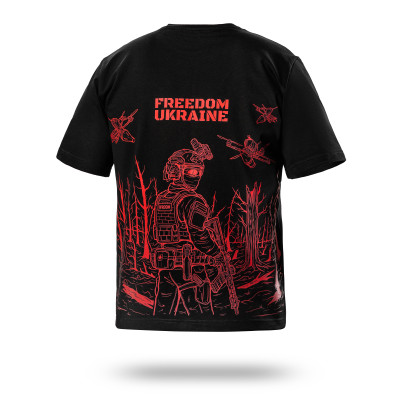 Футболка Wroom Freedom. Колір Чорний