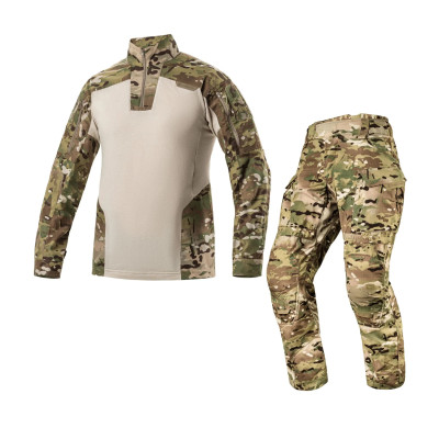 Комплект WroomxCombator GEN II RIPSTOP USA — тактическая рубашка + тактические штаны. Цвет Multicam