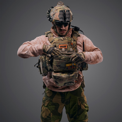 Бронежилет 6-го класу GHOST GEN5 V2. Колір Мультикам/MultiCam 