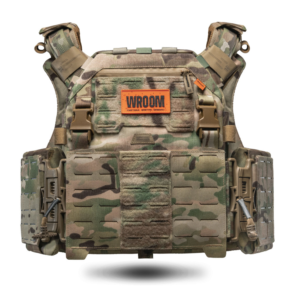 Plate Carrier Kit GHOST GEN5 PRO with Load-Bearing System and Class 1 Ballistic Protection, Color Multicam USA