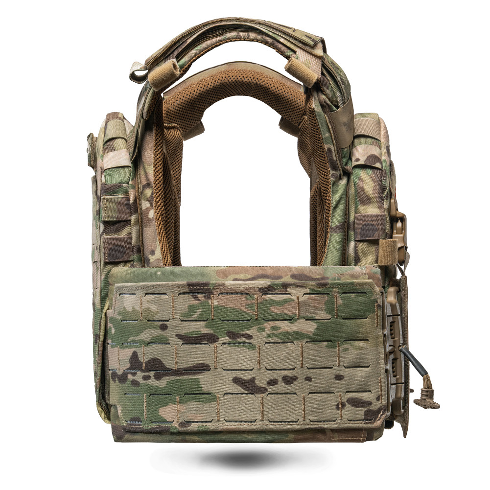 Plate Carrier Kit GHOST GEN5 PRO with Load-Bearing System and Class 1 Ballistic Protection, Color Multicam USA