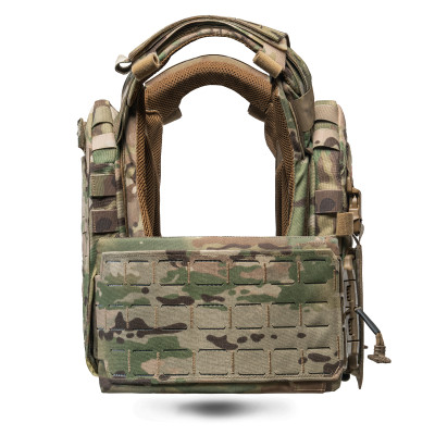 Plate Carrier Kit GHOST GEN5 PRO with Load-Bearing System and Class 1 Ballistic Protection, Color Multicam USA