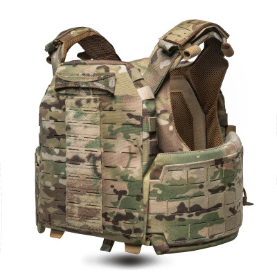 Plate Carrier Kit GHOST GEN5 PRO with Load-Bearing System and Class 1 Ballistic Protection, Color Multicam USA