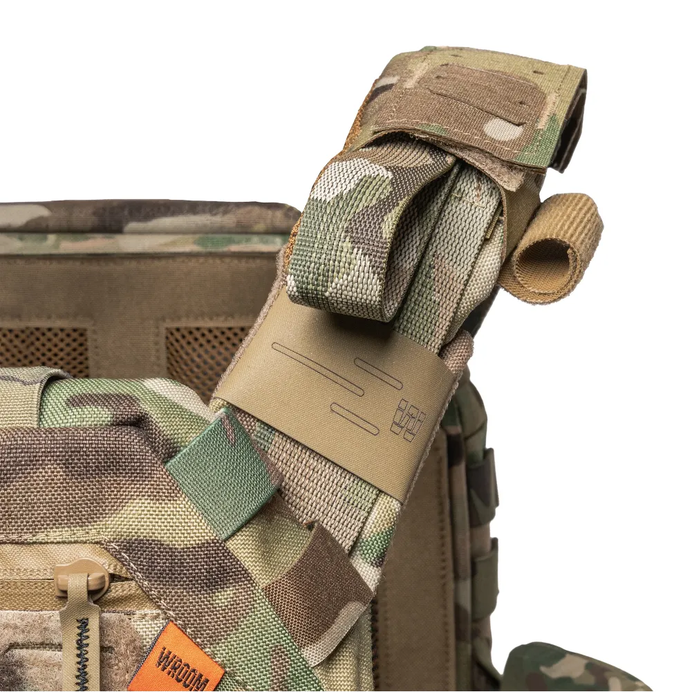 Plate Carrier Kit GHOST GEN5 PRO with Load-Bearing System and Class 1 Ballistic Protection, Color Multicam USA