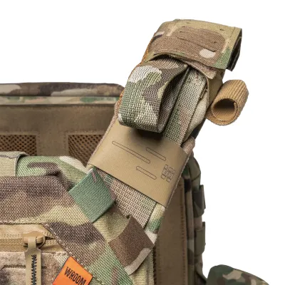 Plate Carrier Kit GHOST GEN5 PRO with Load-Bearing System and Class 1 Ballistic Protection, Color Multicam USA