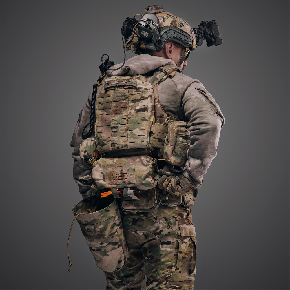 Бронежилет 6 класу GHOST GEN5 PRO V2+ з балістичний захист 2-го класу. Колір Мультикам/MultiCam USA