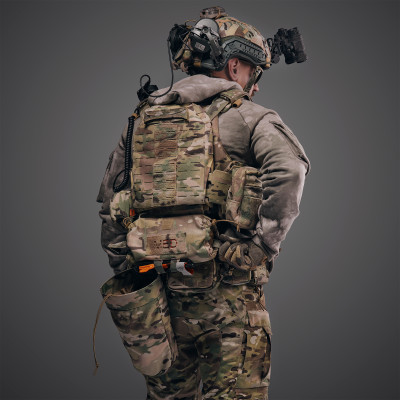 Бронежилет 6 класу GHOST GEN5 PRO V2+ з балістичний захист 2-го класу. Колір Мультикам/MultiCam USA