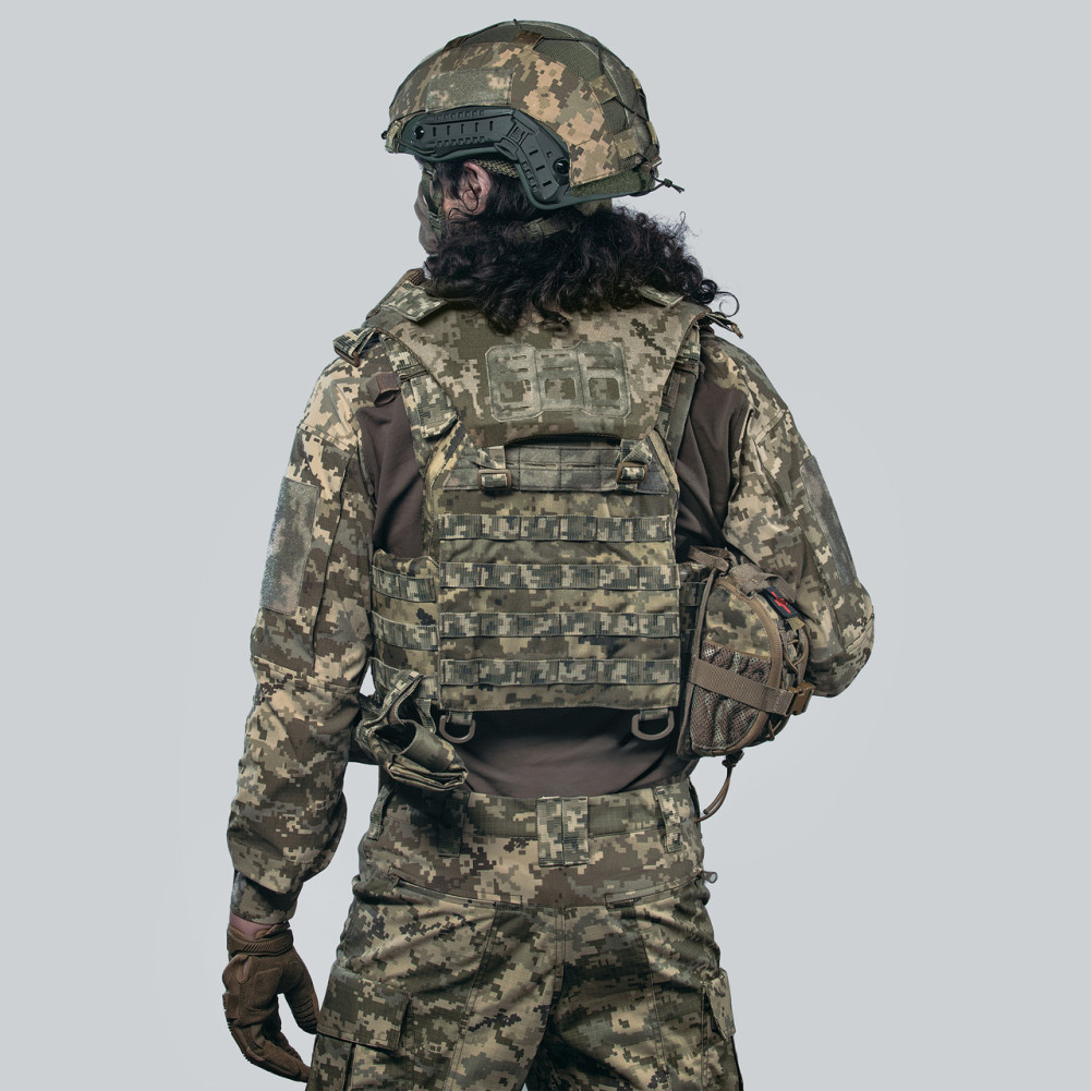 Балістичний захист шиї Gen2 comfort з 1 класом захисту, швидкознімний, колір піксель