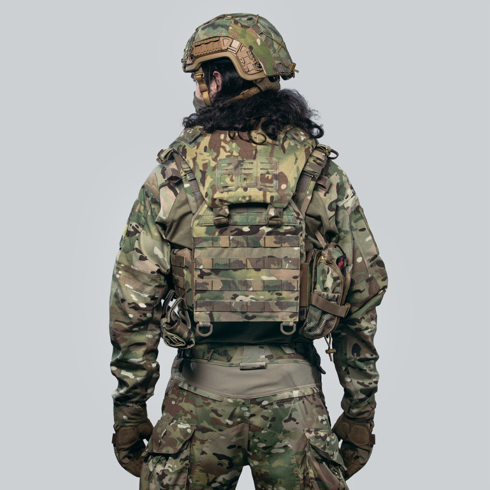 Gen2 Comfort Neck Protection, Level 1 Protection, Quick-Release, Multicam color