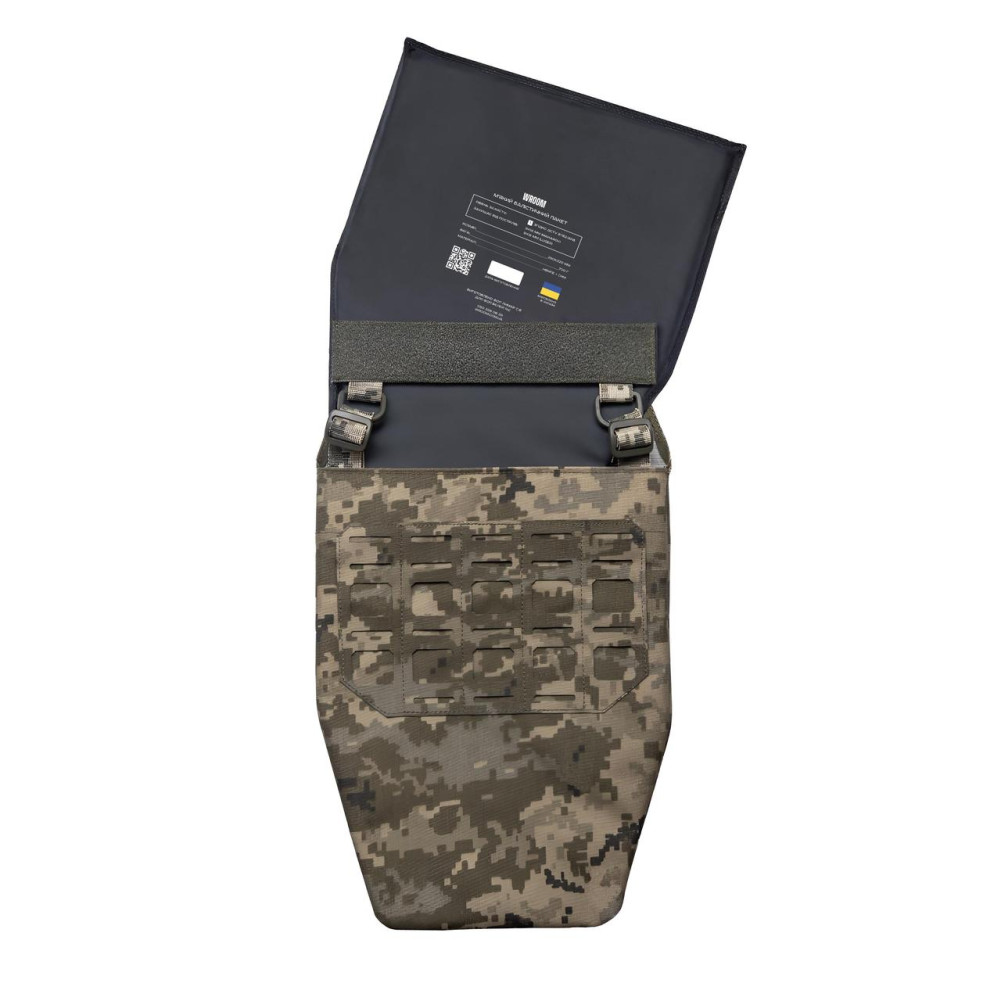 Body Armor "Ghost Gen4 V4" with Class 1 Ballistic Protection, Quick-Release System + 9 Pouches, Color Pixel