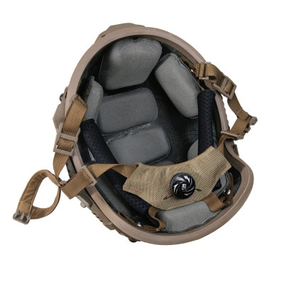 Балістичний шолом Sestan-Busch Helmet BK-ACH-HC койот з підвісною системою Cam-Fit