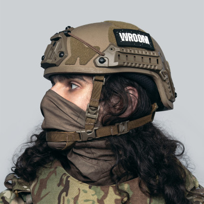 Балістичний шолом Sestan-Busch Helmet BK-ACH-HC койот з підвісною системою Cam-Fit