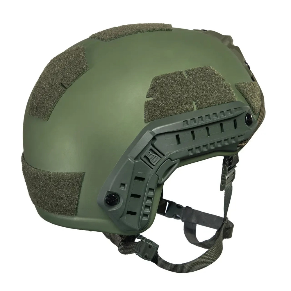 Кевларовий бронешолом TOR-D-VN оливковий з підвісною системою Cam-Fit