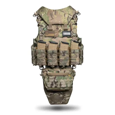 Бронежилет 6 класу OTAMAN GEN4 V4+ зі збільшеною площею захисту, колір мультикам
