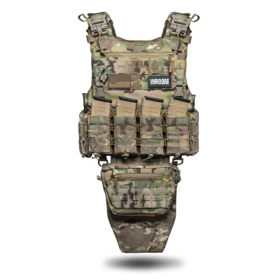 Бронежилет 6 класу OTAMAN GEN4 V3+ зі збільшеною площею захисту, колір мультикам