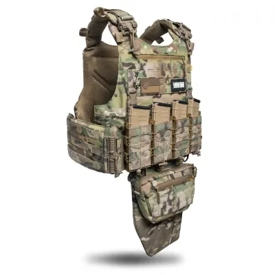 Бронежилет 6 класу OTAMAN GEN4 V3+ зі збільшеною площею захисту, колір мультикам