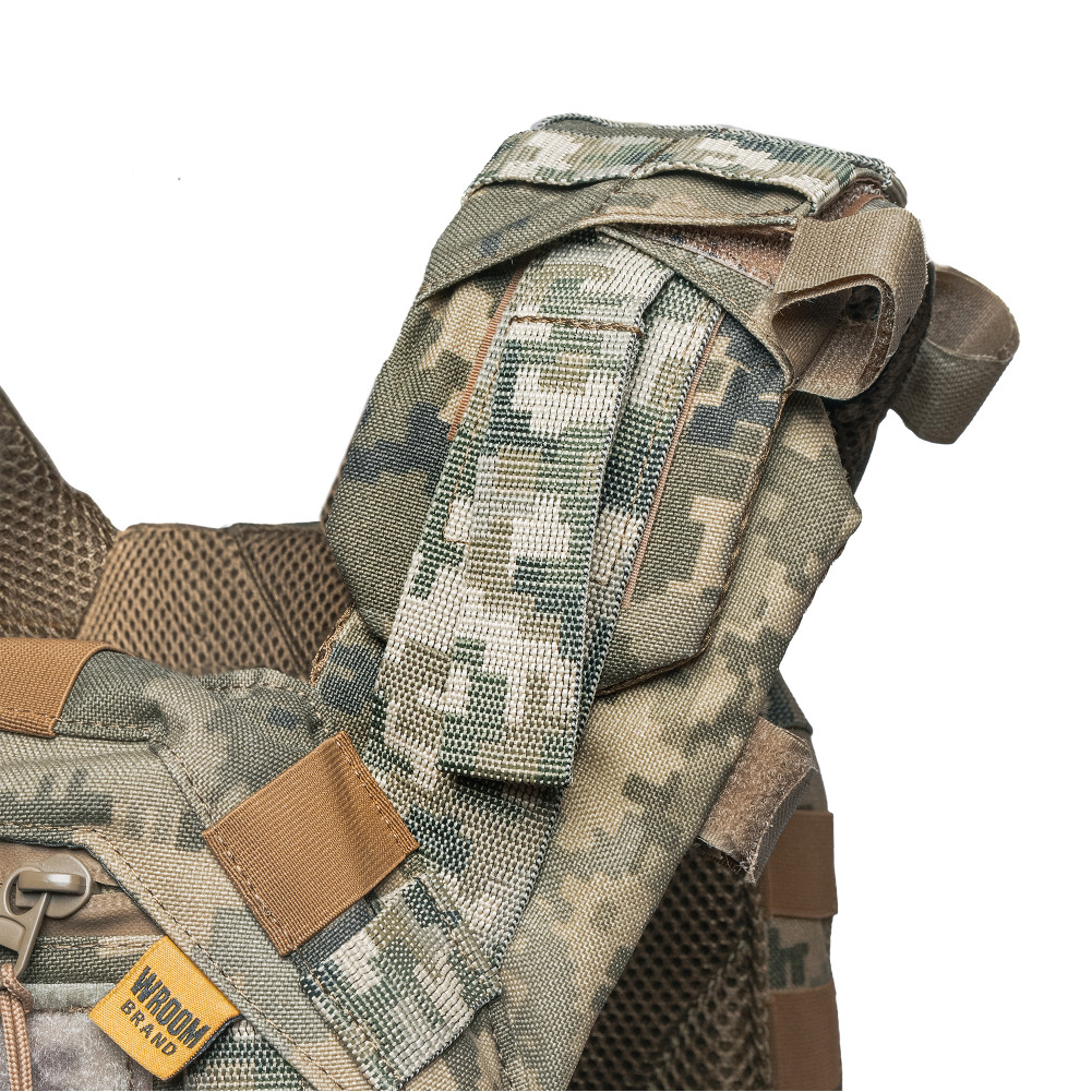 Комплект бронежилет 6 класу Ghost Gen4 V5+ з РПС з балістичним захистом 2 класу, колір піксель