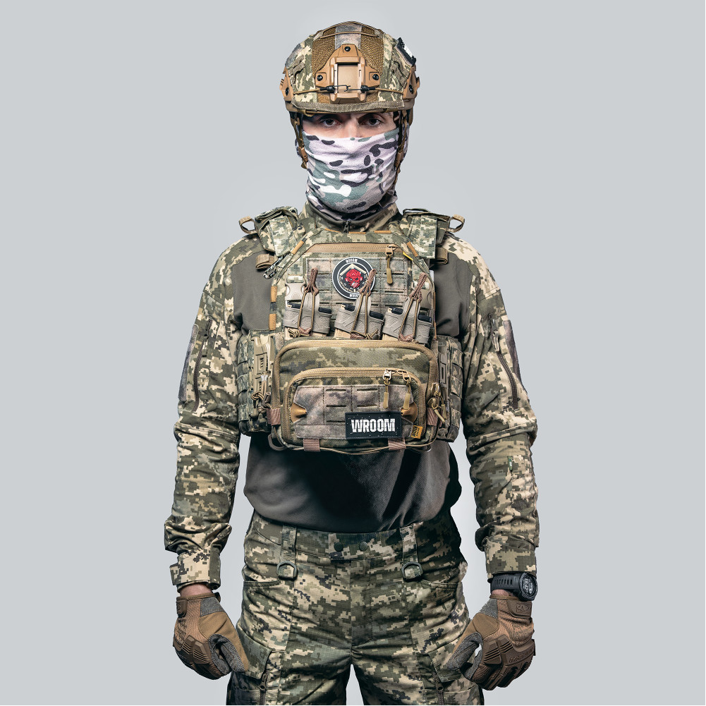 Полегшений бронежилет 6 класу Ghost Performance V1 з керамічними бронеплитами + плакард