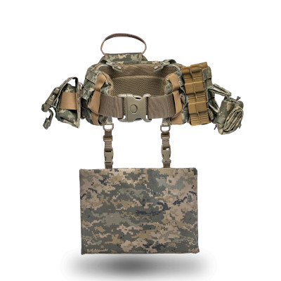 Neptun V4 soft load-bearing belt, equipped with the pounches, with MOLLE system, Color Pixel